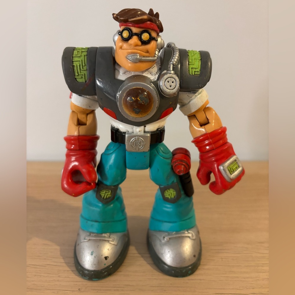 Vintage 2002 Rescue Heroes Matt Medic Action Figure